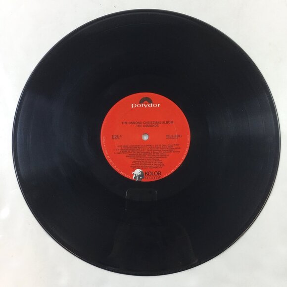 The Osmonds Christmas Album Vinyl Two Records 20 Holiday Songs By Polydor Kolob - Picture 12 of 13